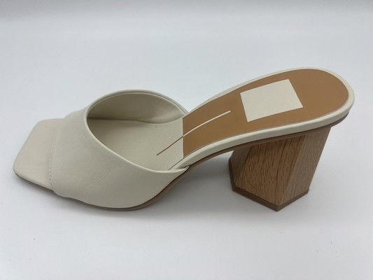 Blok typu Kobiety Mule Heels z otwartym palcem OEM ODM
