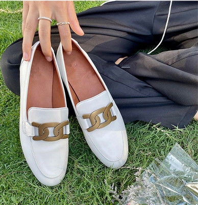 Klasyczne buty Loafer z okrągłymi palcami