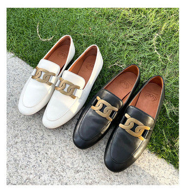 Klasyczne buty Loafer z okrągłymi palcami