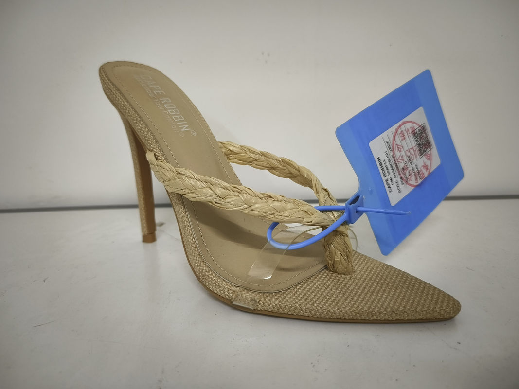 OEM Kolor Damski Stiletto Obcasy Z Materiałem Gumowej Podeszwy Wysoki Obcas 3-4.5In