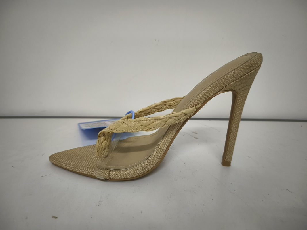 OEM Kolor Damski Stiletto Obcasy Z Materiałem Gumowej Podeszwy Wysoki Obcas 3-4.5In